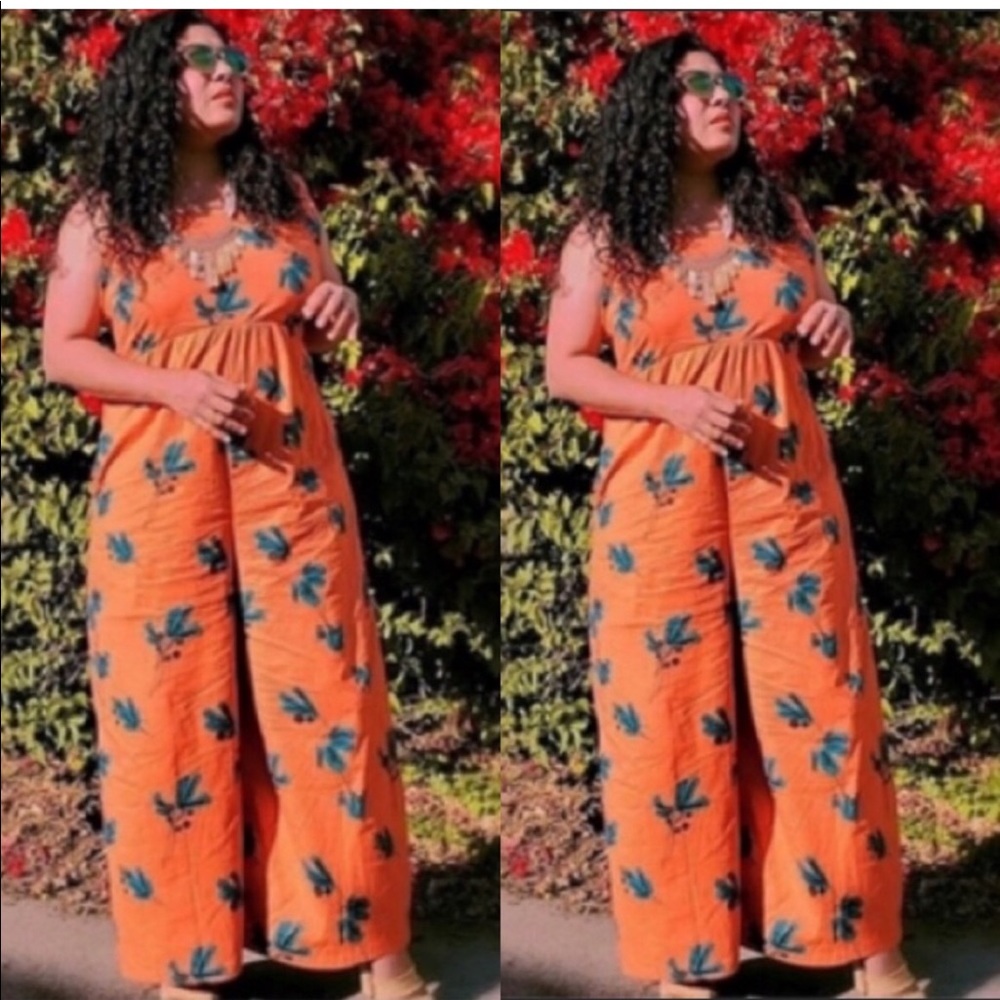 Anthropologie Bel Kazan Jumpsuit